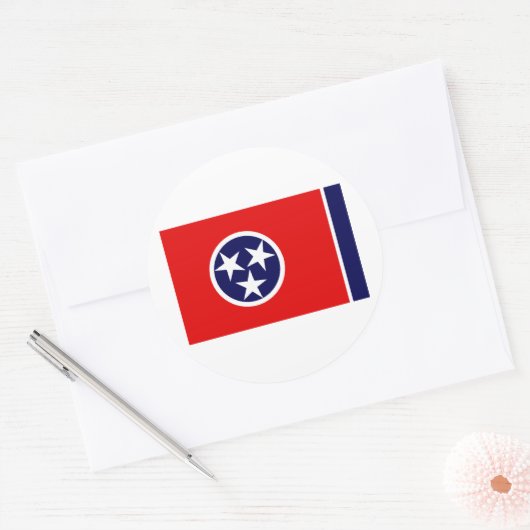 TENNESSEE RONDE STICKER (Envelop)