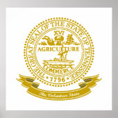 Tennessee Seal Poster (Voorkant)