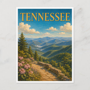 Tennessee Smoky Mountains GeoSaga Briefkaart