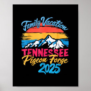 Tennessee Smoky Mountains Gezinsvakantie 2025 Vark Poster
