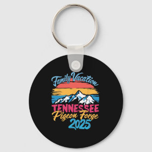 Tennessee Smoky Mountains Gezinsvakantie 2025 Vark Sleutelhanger