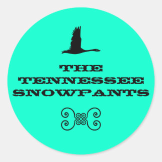 Tennessee Snowpants stickers