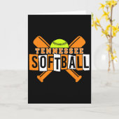 Tennessee Softbal _5  Kaart (Gele Bloem)