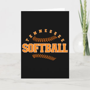 Tennessee Softll Vintage Heren Kids Team Retro Sof Kaart