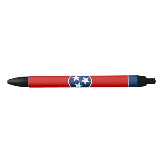 Tennessee Staatsvlag Blauwe Inkt Pen (Voorkant)