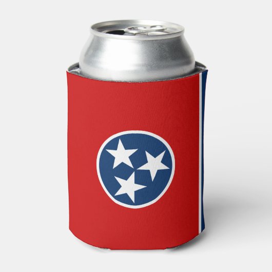 Tennessee Staatsvlag Blikjeskoeler (Blikje Voorkant)