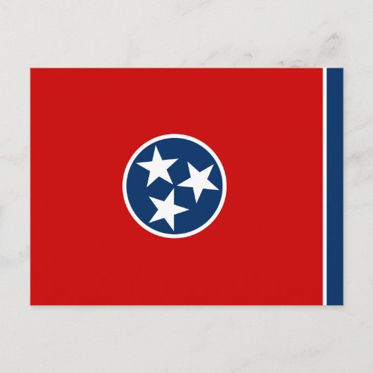 Tennessee Staatsvlag Briefkaart (Voorkant)