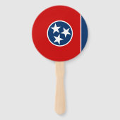 Tennessee Staatsvlag Handwaaier (Achterkant)