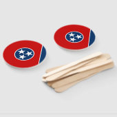 Tennessee Staatsvlag Handwaaier (Niet-gemonteerd)