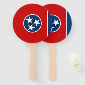 Tennessee Staatsvlag Handwaaier (Voorkant en achterkant)