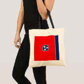 Tennessee Staatsvlag Ontwerp Tote Bag (Voorkant (product))