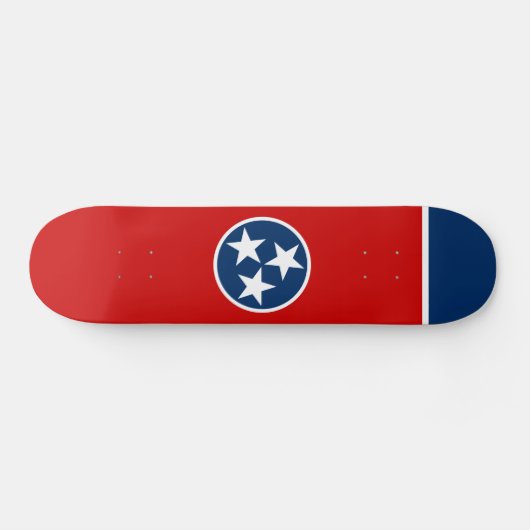 Tennessee Staatsvlag Persoonlijk Skateboard (Horizontaal)