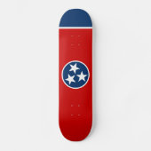 Tennessee Staatsvlag Persoonlijk Skateboard (Voorkant)