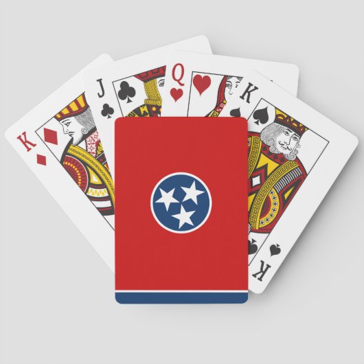 Tennessee Staatsvlag Pokerkaarten (Achterkant)