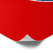 Tennessee Staatsvlag Poster (Hoek)