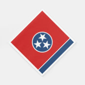 Tennessee Staatsvlag Servet (Hoek)