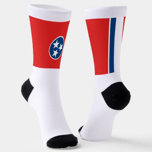 Tennessee Staatsvlag Sokken (Gebogen)