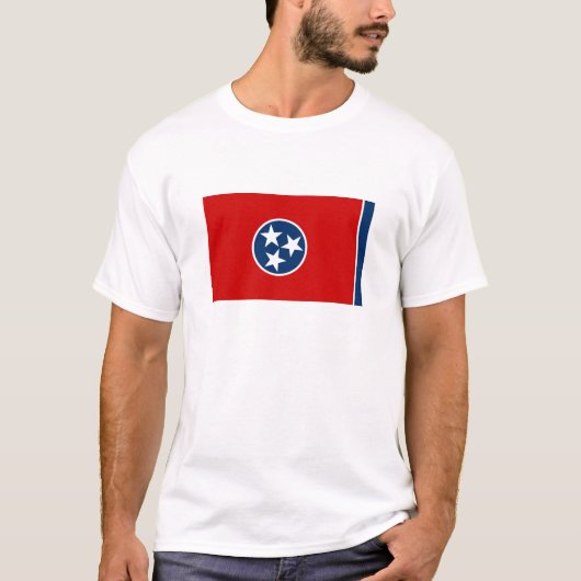 Tennessee Staatsvlag T-shirt (Voorkant)
