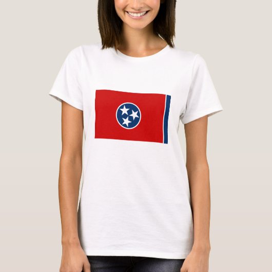 Tennessee Staatsvlag T-shirt (Voorkant)