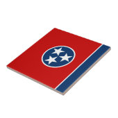 Tennessee Staatsvlag Tegeltje (Zijkant)