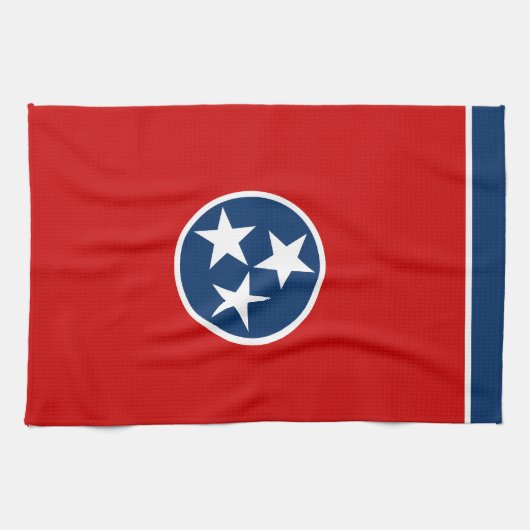 Tennessee Staatsvlag Theedoek (Horizontaal)