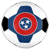 Tennessee Staatsvlag Voetbal (Gedraaid)