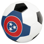 Tennessee Staatsvlag Voetbal (Drie kwart)