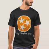 Tennessee Staatsvlag Vrolijk kerstfeest Schattige T-shirt (Voorkant)