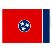 Tennessee Staatsvlagontwerp (Voorkant Horizontaal)