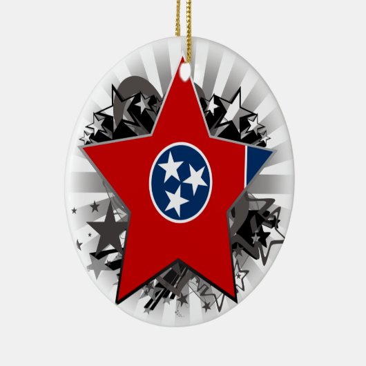 Tennessee Star Keramisch Ornament (Rechts)