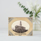 Tennessee State Capitol Building Old Briefkaart (Staand voorkant)