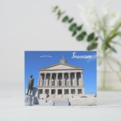 Tennessee State Capitol Nashville Tennessee Briefkaart (Staand voorkant)