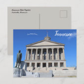 Tennessee State Capitol Nashville Tennessee Briefkaart (Voorkant / Achterkant)