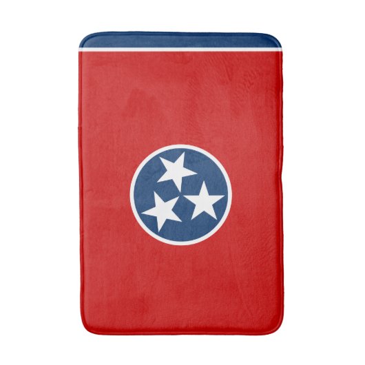 Tennessee State Flag Badmat (Voorkant Verticaal)