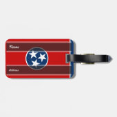 Tennessee State Flag Bagagelabel (Achterkant horizontaal)