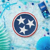 Tennessee State Flag Blue White Stars Papieren Bordje (Feest)