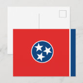 Tennessee State Flag Briefkaart (Voorkant / Achterkant)