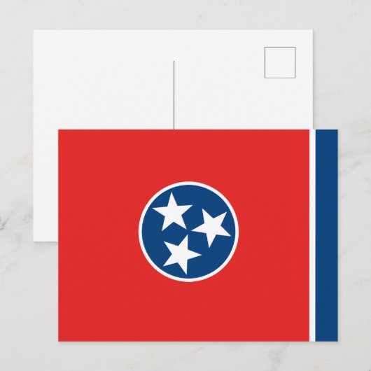 Tennessee State Flag Briefkaart (Voorkant / Achterkant)