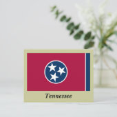 Tennessee State Flag Briefkaart (Staand voorkant)