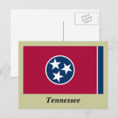 Tennessee State Flag Briefkaart (Voorkant / Achterkant)