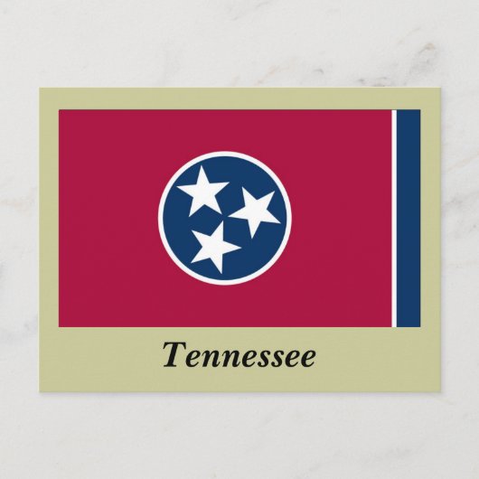 Tennessee State Flag Briefkaart (Voorkant)