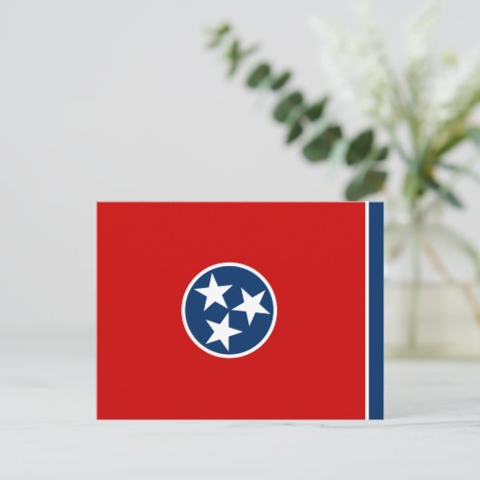 Tennessee State Flag Briefkaart (Staand voorkant)