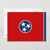 Tennessee State Flag Briefkaart (Voorkant / Achterkant)