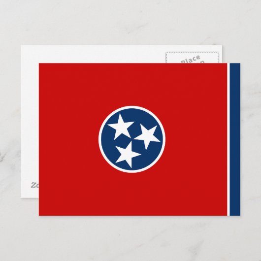Tennessee State Flag Briefkaart (Voorkant / Achterkant)