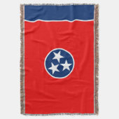 Tennessee State Flag Design Decor Deken (Voorkant Verticaal)