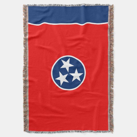 Tennessee State Flag Design Decor Deken (Voorkant Verticaal)