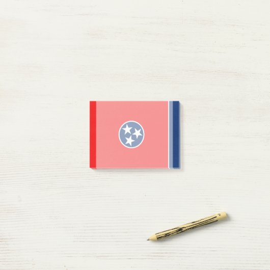 Tennessee State Flag Design Decor Post-it® Notes (Op bureau)