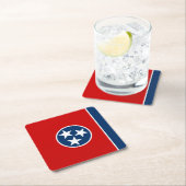 Tennessee State Flag Kartonnen Onderzetters (Insitu)