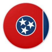Tennessee State Flag Keramische Knop (Voorkant)