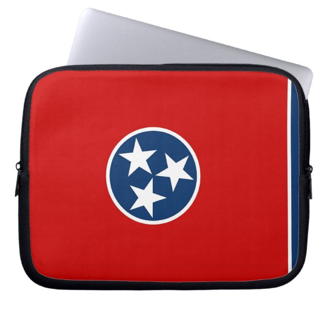 Tennessee State Flag Laptophoes Laptop Sleeve (Voorkant)